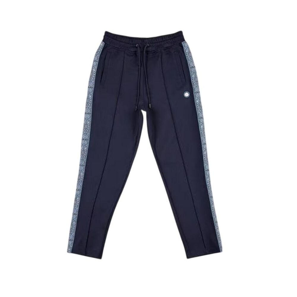 Pretty Green Mens Paisley Tracksuit Bottoms / Navy